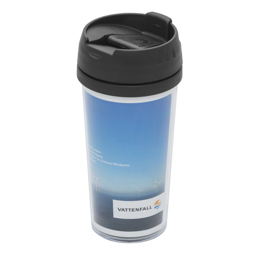 Thermobecher mit Einleger Sport